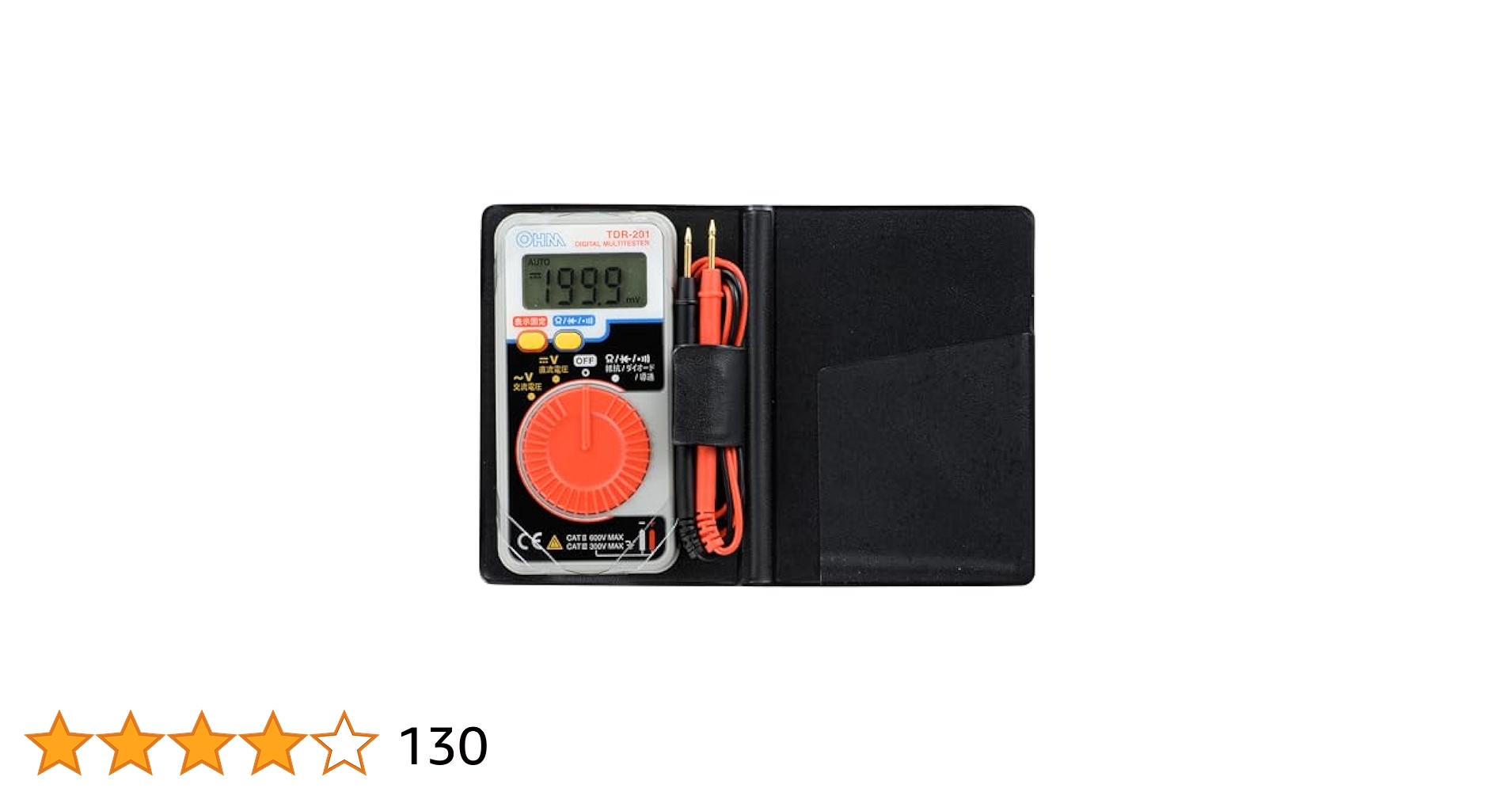 オーム電機(Ohm Electric) デジタルマルチテスター TDR-201 tf8su2k Amazon.co.jp: OHM デジタルマルチテスター TDR-201 (09-2002