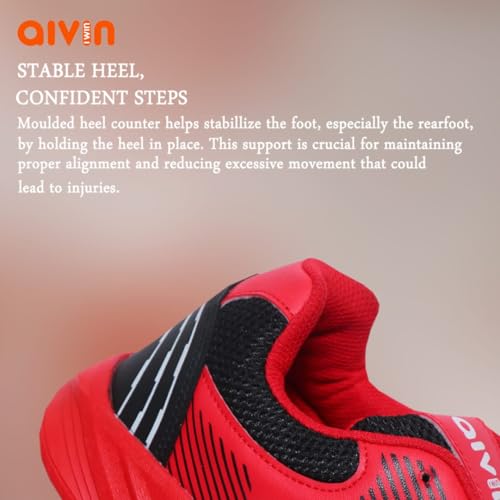 Image of Aivin Flying 2.0 Badminton Shoes for Men | Non Marking Shoes | Lightweight