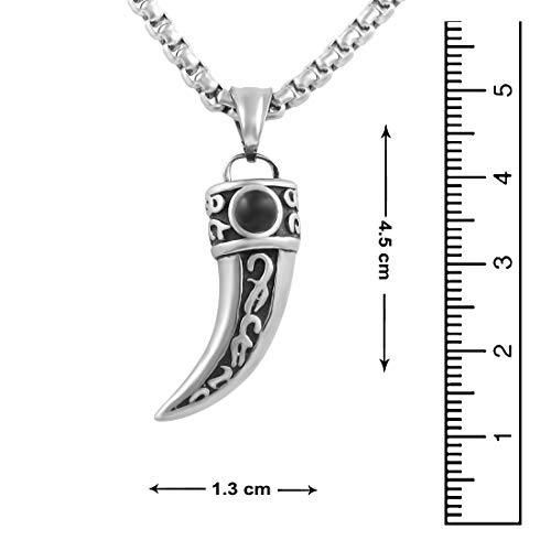 Image of Nakabh Premium Personality Stainless Steel Chain Pendant Locket