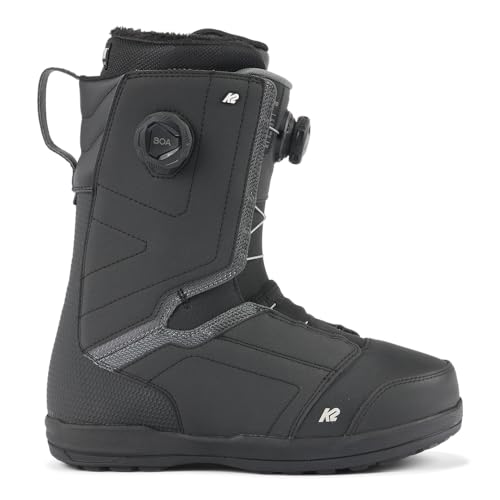 K2 Hanford Mens Snowboard Boots, 8, Black