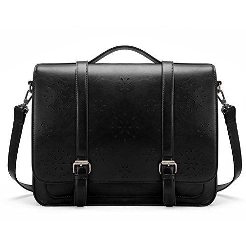 Best Ecosusi Laptop Backpack For Women Pu Leather Backpack Vintage