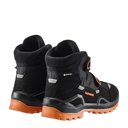 LOWA Milo Evo GTX Mid JR Black/Orange4