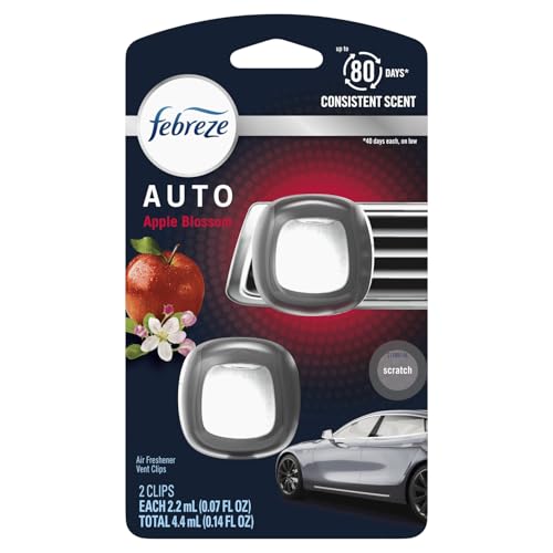 Febreze Vent Clip AUTO Car Air Freshener, Up to 40 Days, Odour El...