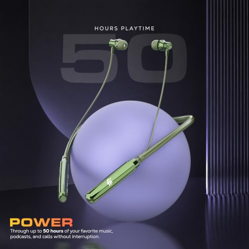 Image of Fairpick FP - NB016 Bluetooth Neckband, Dazzaling Green