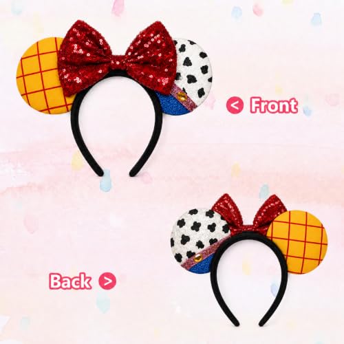 Image of FANYITY Mouse Ears Headbands for Girls Women Boys Party (TG-JXMSC)