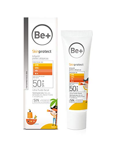 BE+ SKINPROTECT INFANTIL PIELES ATÓPICAS ULTRA FLUIDO FACIL SPF50+