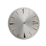 ATOMUSERLY Orologio con quadrante da 1 pezzo, cocktail 35 mm, adatto for accessori di movimento NH35 uomo(Bronze)
