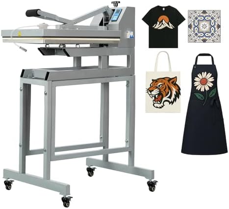 16x24 Inch Heat Press, 110V 2000W High Pressure Clamshell Heat Press Machine for T-Shirt, Professional Digital Control Heat Transfer Machine for Sublimation, Fast Heating and Infrared Positioning