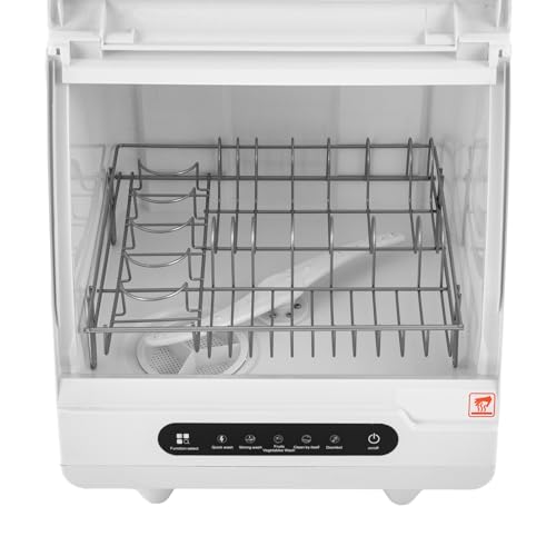 Mini-Geschirrspüler, Tischgeschirrspüler Tragbarer Multifunktions-Geschirrspüler, 5 Waschmodi 360° rotierender Wasserfluss, geeignet für Wohnungen, Wohnmobile und Schlafsäle 7 Mini-Geschirrspüler, Tischgeschirrspüler Tragbarer Multifunktions-Geschirrspüler, 5 Waschmodi 360° rotierender Wasserfluss, geeignet für Wohnungen, Wohnmobile und Schlafsäle