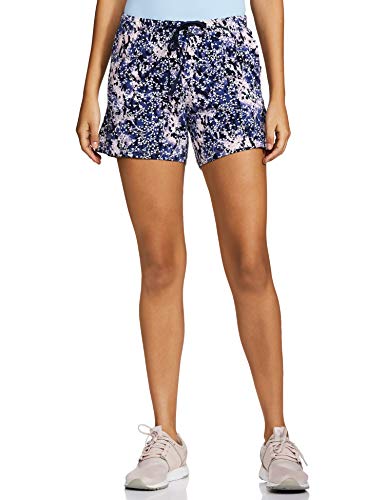 Image of Enamor Drawstring Mid Thigh Length Mid Rise Basic Shorts - Relaxed Fit, Super Soft Cotton - E062