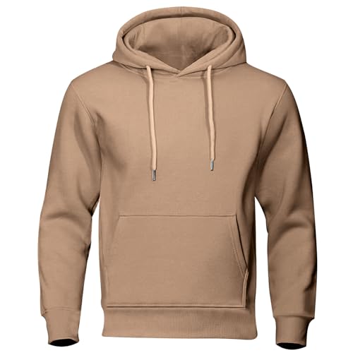 Fall Hooded Sweatshirt for Mens Casual Long Sleeve Fleece Pullover Hoodies Fall Winter Fashion Hoodie with Pocket2