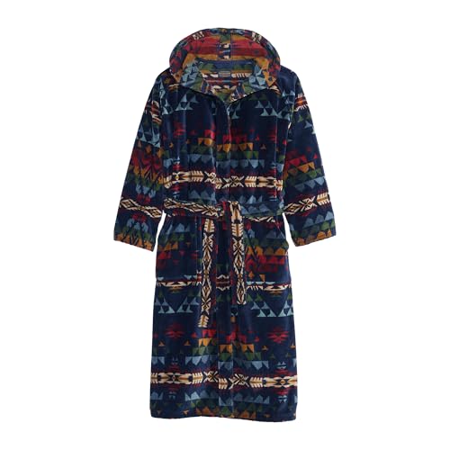Pendleton Men's Robe, 100% Cotton, Unisex Bathrobe, Washable