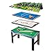 Best Sporting Tischkicker Kinder Fun 4 in 1 - Multi Kickertisch Kinder mit 4 Spielen: Billard, Tischtennis, Airhockey und Tischfussball Kinder und für die ganze Familie