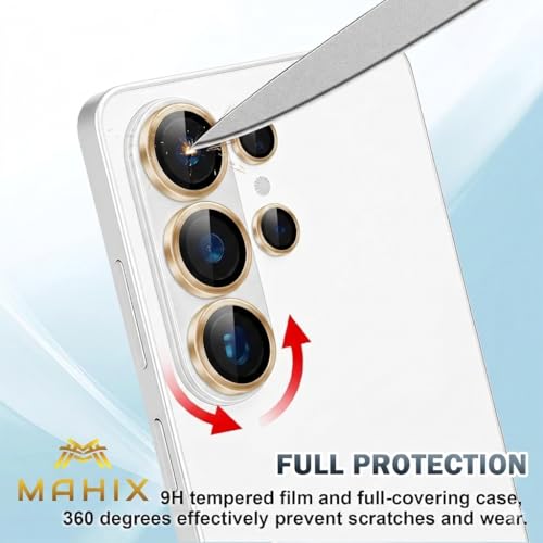 Image of PACK 2 Camera Lens Protector for Samsung Galaxy S26 Ultra Pink Gold AR AF Coated 9H Tempered Glass Camera Guard, Anti Drop, Scratch Resistant Camera Lens, Case Friendly Waterproof Heavy Duty UHD Clear Camera Cover