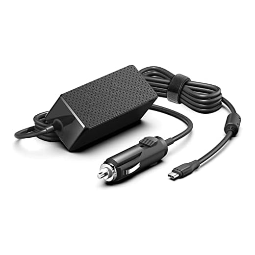 HKY 100 W 96 W 90 W 87 W 67 W 65 W 60 W 45 W DC 12–24 V KFZ USB C strömförsörjning, typ C billaddare adapter laddningskabel för Surface pro 8/Book 2 MacBook Pro Air, 2021 MacBook Pro 14 tum 15 tum, Lenovo Yoga 720 910