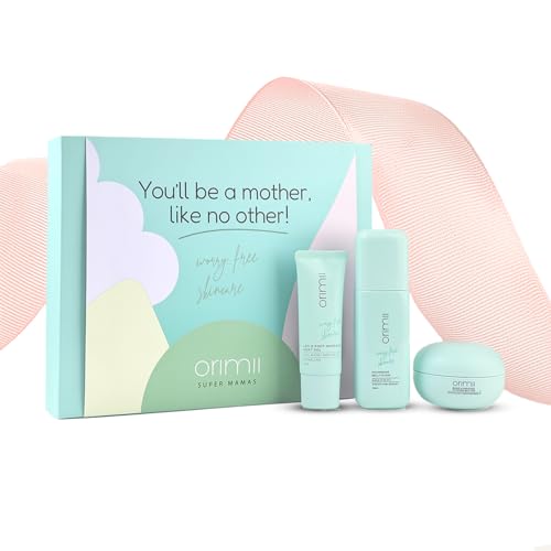 Orimii Mother Like No Other Pregnancy Safe Skincare Gift Box For Pregnant Women with Bump Butter, Belly Treatment Elixir & Foot Massage Gel | Baby Shower Special Gift Set