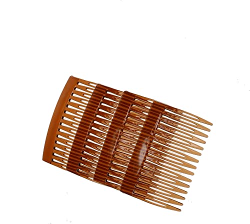 Pack of 4 TORT 7cm Hair Combs