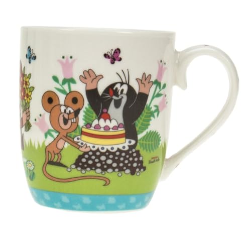Trötsch Der kleine Maulwurf Kindertasse Torte: Geschenktasse aus...