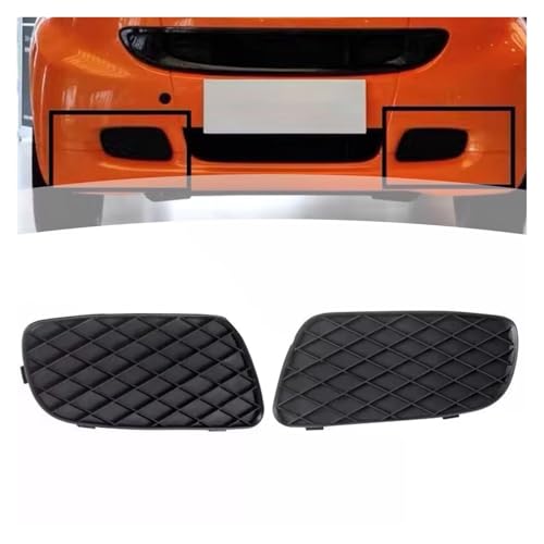 Grille calandre couverture Smart 451 solution pour remplacer cache antibrouillard cassé - 4