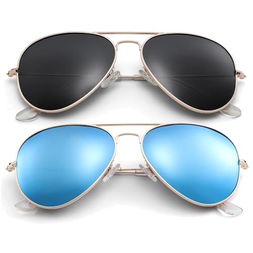 Image of Pro Acme Aviator Sunglasses for Men Women Classic Polarized UV400 Protection