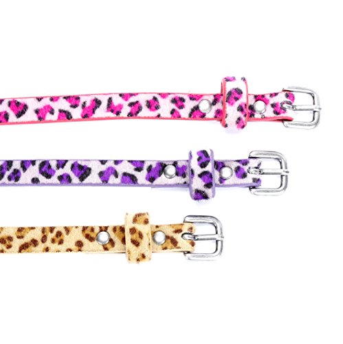 Kids Leopard Print Leather Belt, Stylish and Durable for Girls Age 4-14 Year Old3