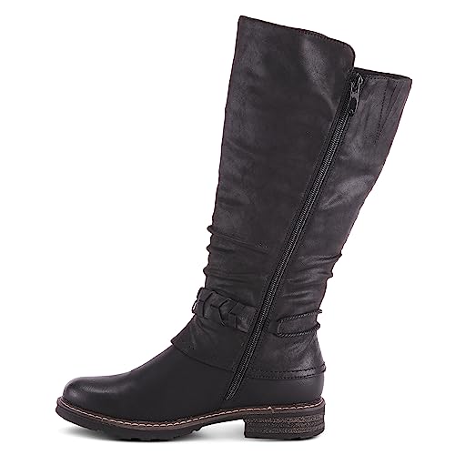 PATRIZIA Spring Step Kabuta Tall Boots for Women - Mid-Calf Ladies Boots with Zipper Closure - Pull-On Womens Boots for Outdoor3