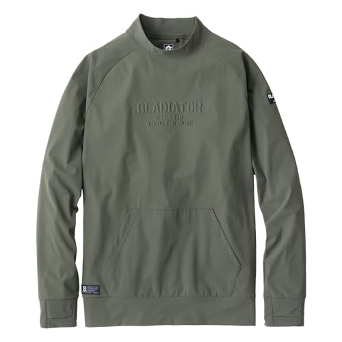 CO-COS G-7528 冷感ストレッチモックネック長袖シャツ