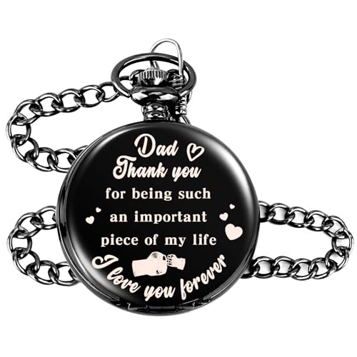 Image of Christmas Valentines Day Fathers Day Stocking Stuffers Birthday New Years Gifts Idea Pocket Watch Gifts