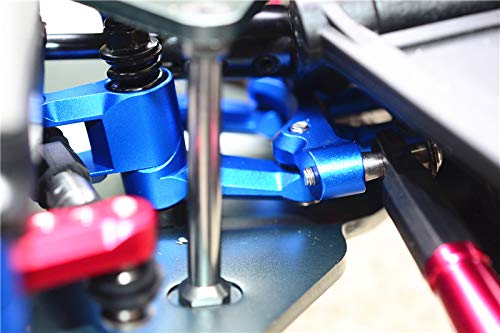 GPM for Team LOSI 1/6 Super Baja Rey 4X4 Aluminum Steering ASSEMBLY-13PC Set (Black)