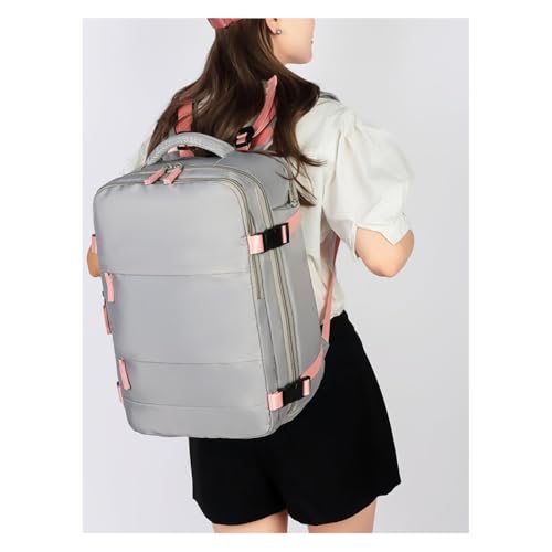 Mochila Executiva de Viagem Grande, Compacta Super Reforçada Mochila Para Notebook, Mala de Mão com
