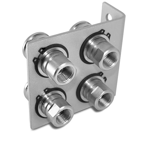 Tl Topline TL39B-4 1/2'' Npt Ag Push/Pull Hydraulic Couplers With Break Away Mounting Bracket thumb #1