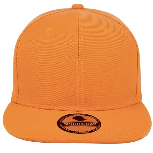 Image of Gelante Plain Blank Flat Brim Adjustable Snapback Baseball Caps Wholesale LOT 12 Pack