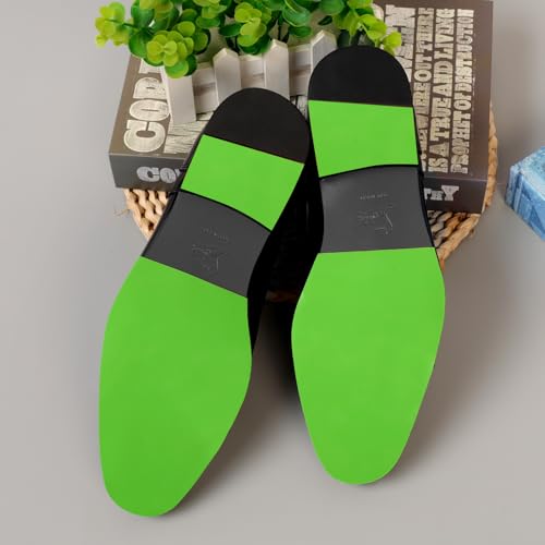 Image of 39 in Green Sole Protector for Heel Shoes, Green Louboutin Sole Protector for Bottom Heels(5 in *39 in)