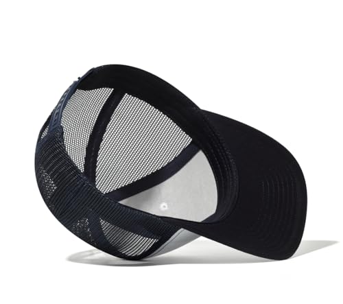Image of Quanhaigou Trucker Hat - Mesh Snap Back - Unisex Adjustable Baseball Cap - Outdoor Hats for Men Women