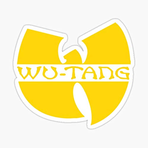 decaldecal Pack of 6 2 Inch Sticker Set - wu Tang Logo Sticker - Journaling Scrapbooking Diary Planner Album Notebook Card Laptop Waterbottle DIY Arts & Crafts