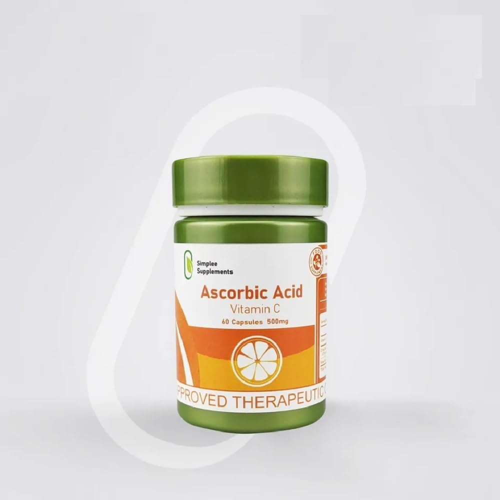 Simplee Supplement 500mg 60 Capsules (Ascorbic Acid)