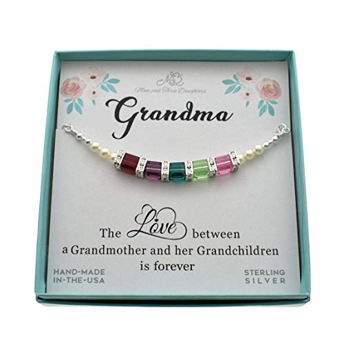 Grandchildren Birthstone Necklace 