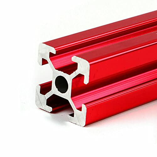 Gabinete de prueba abierto CNCEST para PC: compatible con ITX/ATX/Micro-ATX, soporte para refrigeración por agua y aire, estructura de aluminio y acrílico, color rojo miniatura 4