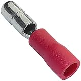 Material: aleación de cobre. Montaje eléctrico: para crimpar - por unos alicates que prensa o con alicates ordinarios. Peso unitario: 0.60g. Color: rojo