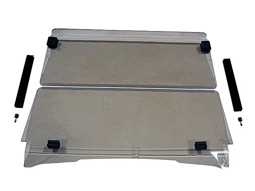 Ezgo Txt 1995-2013 Tinted Fold Down Impact Resistant Windshield For Ezgo Txt Golf Cart - Installs & Uninstalls In Minutes! #TOP1