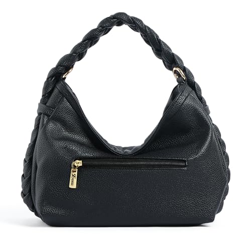 Image of EXOTIC Luna Braided Sling Bag for Women | Soft Structured Hobo Bag | Adjustable Strap | Multi Pocket | Elegant Everyday Purse