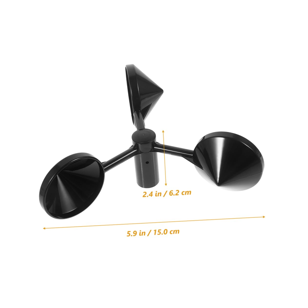 IWOWHERO 3pcs Wind Measurement Sensor Cup for Accurate Monitoring Durable Construction Easy Installation Essential Accessory for Weather Resistant Design