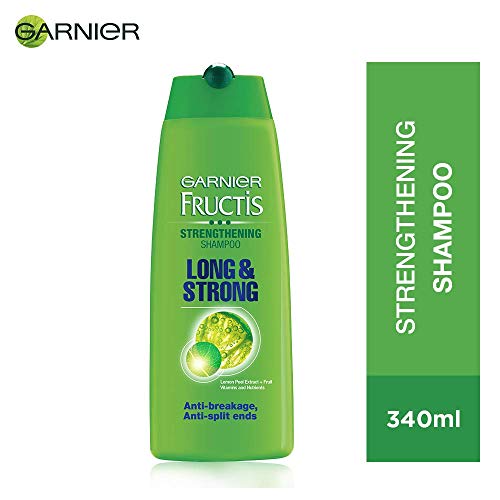 Garnier-Fructis-Long-and-Strong-Strengthening-Shampoo-340ml Garnier Fructis, Shampoo for all hair types, Strengthening & Repairing, Long & Strong, 340ml