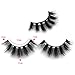 beautykaisen 8Pair 3D False Eyelashes Fluffy Natural Look PACK Volume Fluffy Natural Faux Mink Lashes(3D999 DRAK PINK)