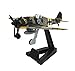 HKX Model samolotu w skali 1/72, wojskowy niemiecki model myśliwski FW190A-6, zabawki i prezenty dla dzieci, 14 cm x 14 cm