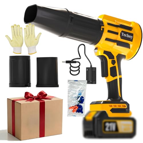 Handheld Cordless Leaf Blower Compatible with Dewalt 20V MAX Battery (NO Battery) Lightweight Powered Blowers Portable Small Compact Mini Blower for Patio, Yard, Debris, Leaves & Snow Removal