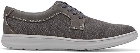 Rockport Men's Beckwith 4 Eye Plain Toe Sneaker, Magnet, 9 | Image 7