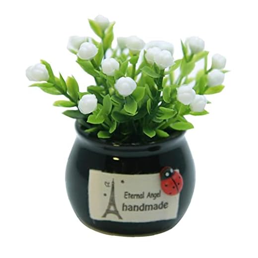 EElabper Konstgjorda blommor med pott simulering lavendel konstgjord bukett balkong kontor skrivbord bonsai falska blomma för hemmakontor