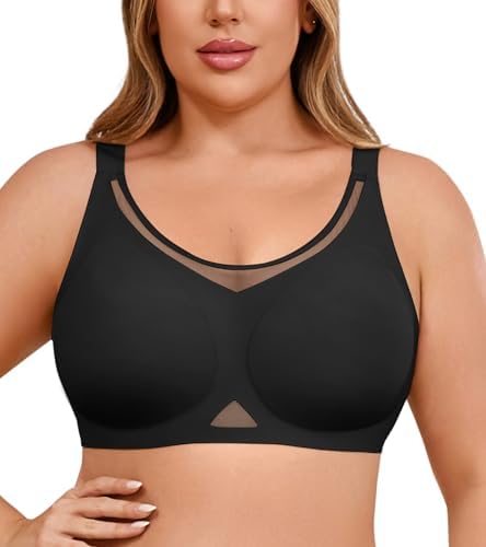 Wireless Bras for Women No Underwire with Support Push Up Comfort Full Coverage Padded Womens Bra