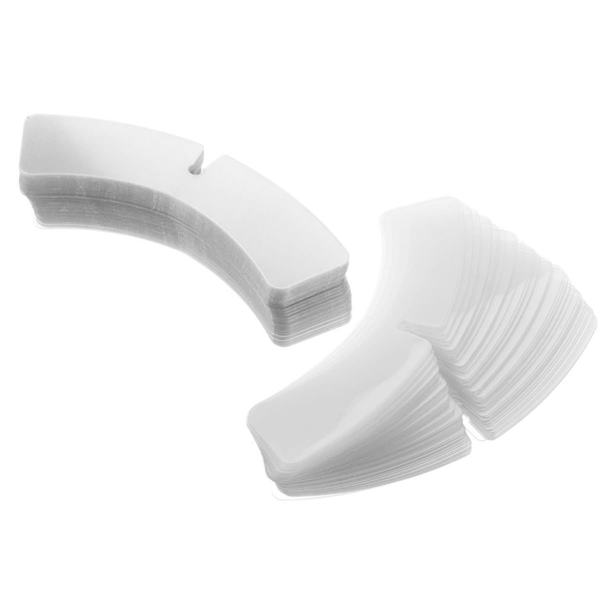 VALICLUD Men's Dress Shirt Collar Stays 200 Count Plastic Collar Enhanced Structure for T-shirts